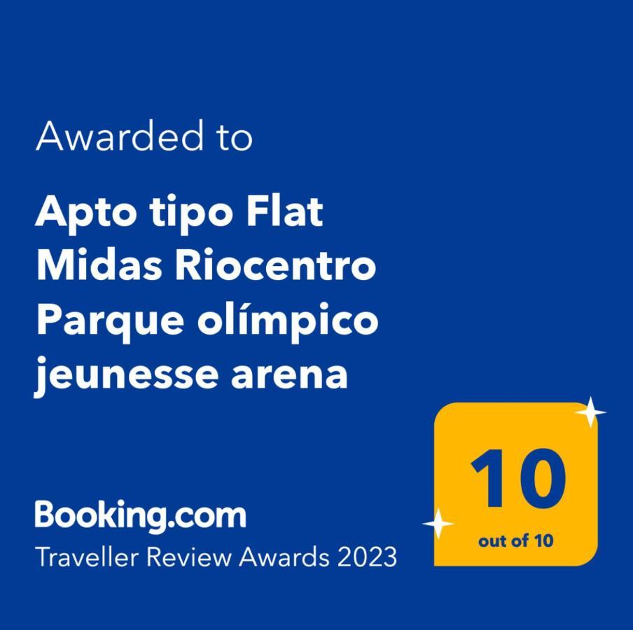 Apto Tipo Flat Midas Rock In Rio Barra Olimpica Apartment ริโอเดจาเนโร ภายนอก รูปภาพ